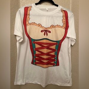 Oktoberfest Women’s Preloved T.  Size Large